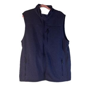 Vineyard Vines Men’s Harbor Fleece Vest - Nautical Navy - Size Medium